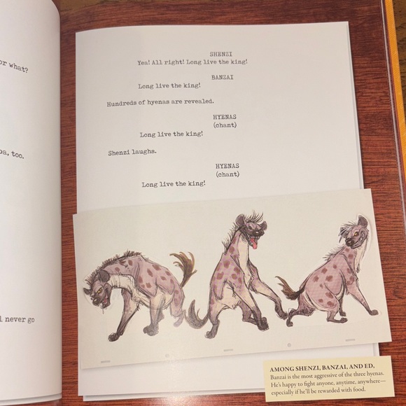 Rare Disney The Lion King The Full Film Script Hardcover Book - Picture 9 of 13